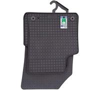 Petex 59610 Fußmatten Set Gummimatten Vorne und Hinten schwarz