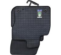 PETEX 63810 Gummimatten Passform Satz schwarz 4-teilig
