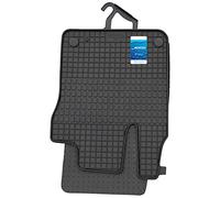 Petex 71310 Fußmatten Set Gummimatten Vorne und Hinten schwarz