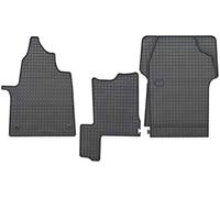 Petex 91611 Fußmatte Gummimatte Vorne Matte schwarz Kompatibel mit CITROËN Jumpy Kastenwagen V