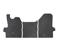 Petex 96010 Fußmatte Gummimatte Vorne schwarz