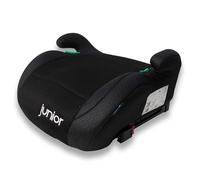 PETEX Auto-Kindersitzerhöhung mit Isofix - Max Plus, i-Size ECE R129, ca. 7 bis 12 Jahre, für Körpergröße von 125 bis 150 cm, Sitzerhöhung, schwarz