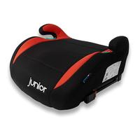 PETEX Auto-Kindersitzerhöhung mit Isofix - Max Plus, i-Size ECE R129, ca. 7 bis 12 Jahre, für Körpergröße von 125 bis 150 cm, Sitzerhöhung, rot