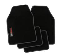 PETEX Carbon Autoteppich Universal 4-teilig schwarz