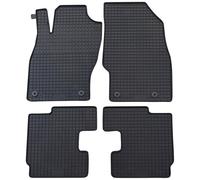 PETEX 51410 Gummimatten passend für Adam ab 41275 / Adam Rocks ab 41913 Fußmatten schwarz 4-teilig