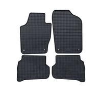 Petex 66310 Gummimatte 4-teilig schwarz (B014) kompatibel mit VW Polo und Cross Polo