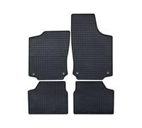 PETEX Fußmattensatz schwarz - vorbereitet für Befestigungssystem OPEL 52110