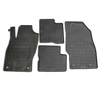 PETEX Gummimatten passend für Corsa D ab 10/2006-11/2014 Fußmatten schwarz 4-teilig