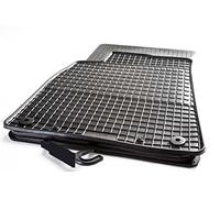 PETEX Gummimatten passend für Agila B ab 04/2008-05/2015 Fußmatten schwarz 4-teilig