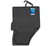 PETEX Gummimatten passend für Touran ab 02/2003-08/2015 5-7 Sitzer vorne und Fahrgastraum 1. Sitzreihe Fußmatten schwarz 4-teilig