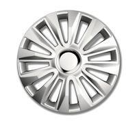 4x Radzierblende 16 Zoll ABS silber 2-fach lackiert Avalon Pro | PETEX