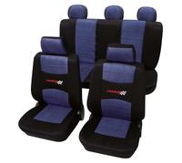 Petex 33574805 Autositzbezüge Blau Schwarz