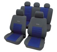 PETEX Autositzbezüge Active Sports (22374805) Universal Polyester Blau 11-teilig
