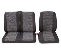 PETEX Sitzbezug Universal Eco Class Profi 3 grau (Einzel- / Doppelsitz) 2-teilig