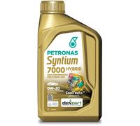 Motoröl Motorenöl SYNTIUM 7000 HYBRID 0W-20 SP+ 1 Liter Flasche PETRONAS