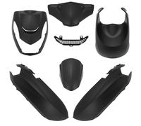 Peugeot 50 Kisbee 2010-2017 Scooter Verkleidungsset P2R 6-teilig / schwarz matt Neuware