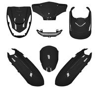 Peugeot 50 Kisbee Scooter Karosserie-Kit P2R 2010 bis 2017 6-teilig / schwarz glänzend NEU