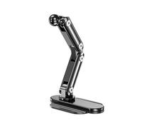 Pffiocix Multi Standort Aluminium Telefonhalterungsbasis für PKW LKW | In mehreren Winkeln verstellbare Basis mit 17-mm Kugelpfanne für die Navigation Fahrzeug Armaturenbrett,
