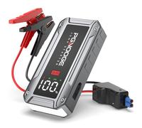 PGNOOGE Starthilfe Powerbank 4000A 24600mAh (bis 8,5 L Benzin,7,0 L Diesel) Auto Starthilfe mit LED-Taschenlampe, großen Bildschirm, Jumper Bildschirm, Autobatterie Booster für SUV Motorrad Rasenmäher