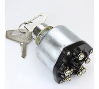 phil trade® Traktor Minibagger Bagger Zündschloss 2 Schlüssel 6 Kontakte