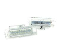 phil trade transparente Led Kennzeichenbeleuchtung kompatibel für Golf 4 5 6 Passat B6 B7 Lupo Polo 9N 6R