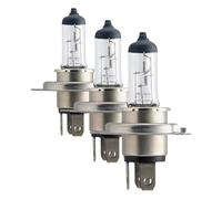 Philips 12342PRB1 Vision +30% H4 Scheinwerferlampe 12342PRB1, 1er Blister (Packung mit 3)