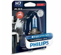 Philips 12972CVUBW H7 CrystalVision Moto Scheinwerferlampe(Single)