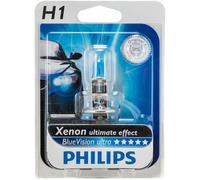 Philips BlueVision ultra H1 Halogen Glühlampe 12V 55W P14,5s - 1 Stück