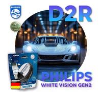 Philips D2R WhiteVision Xenon Brenner Lampe 85V 35W P32d-3 LED-Look ECE OEM 1St.