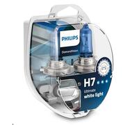 Philips Diamond Vision 5000K H7 Auto-Scheinwerfer-Birnen (Twin Pack) 12972DVS2