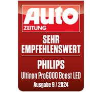 Philips LED H7 12/24 16W Ultinon Pro6000 Boost Gen2 +450% mit Straßenzulassung 1 Stück
