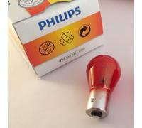 PHILIPS Glühlampe PR21W 12V 21W BAW15s rot 12088CP 12088 CP Kugellampe Lampe