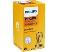 PSY24WSV+ 12V SilverVision Plus Chrome Lampe 2St Philips + KFZ Sicherungen flach