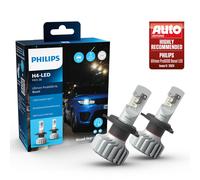 PHILIPS H4 LED Ultinon Pro6000 Boost 5800K bis zu +300% 18W 12V P43t-38 DUOBOX