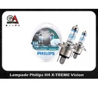 Philips h4 X-Treme Vision +130% Licht Weiß Eis 3500K