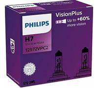 PHILIPS H7 VisionPlus Fahrzeugscheinwerferlampe PX26d