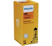 Philips High Performance Halogen H8 Glühlampe, 1 Stück