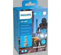 Für Motorrad PHILIPS LED Ultinon Pro6000 H4 Lampen Birnen Scheinwerfer ZULASSUNG