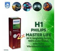 PHILIPS MASTER LIFE 24V LKW Lampen H1 H3 H4 H7 H11 langlebig Premium Birne
