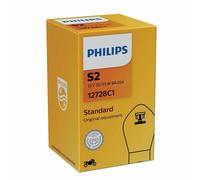 Philips S2 Vision Moto Halogen - Motorrad Lampe Single 12728C1