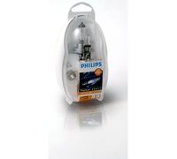 PHILIPS ERSATZKASTEN LEUCHTEN GLÜHLAMPEN H1/H7 EASYKIT H1/H7