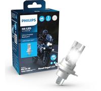 Philips Ultinon Pro6000 Boost gen3 Direct-fit H4-LED Moto, Scheinwerferlampe mit Straßenzulassung für Motorräder*, +450% helleres Licht**
