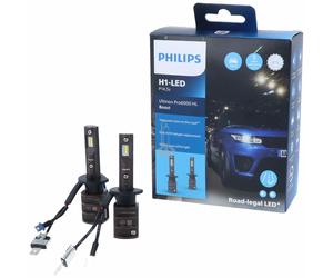 PHILIPS Ultinon Pro6000 H1 Boost GEN 2 5800K +450% Straßenzulassung mehr Sicht