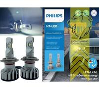 PHILIPS Ultinon Pro6000 H7 LED Birnen für VW Passat 3C B7 mit Zulassung