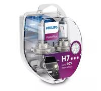 Philips VisionPlus H1 H4 H7 Halogen bis zu 60% mehr Licht 55W 12V Autolampen
