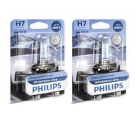 Philips WhiteVision ultra H7 Scheinwerferlampe, 4.200K, Einzelblister (Packung mit 2)