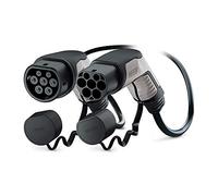 PHOENIX CONTACT Ladekabel Elektroauto Typ 2 (Mode 3) - EV Ladekabel 1204140 E-Auto und Hybrid - Typ 2 auf Typ 2 - German Engineering - ergonomisch und robust - 1-Phasig - 7,4 kW - Black and Grey 5 m