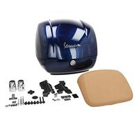 PIAGGIO Topcase Original für Vespa GTS 125, 300 CCM ab 2019 (Dunkelblau 289/A, 36 Liter, Gepäckträgerkoffer)