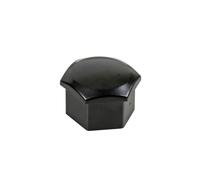 PILOT Nabenkappen Black Nuss Mützen D.19 MM IN ABS Set Ab 20 Stücke