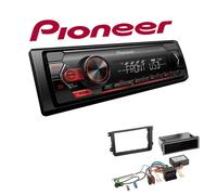 Pioneer 1-DIN Autoradio USB AUX Android Einbauset für Skoda Yeti inkl Canbus